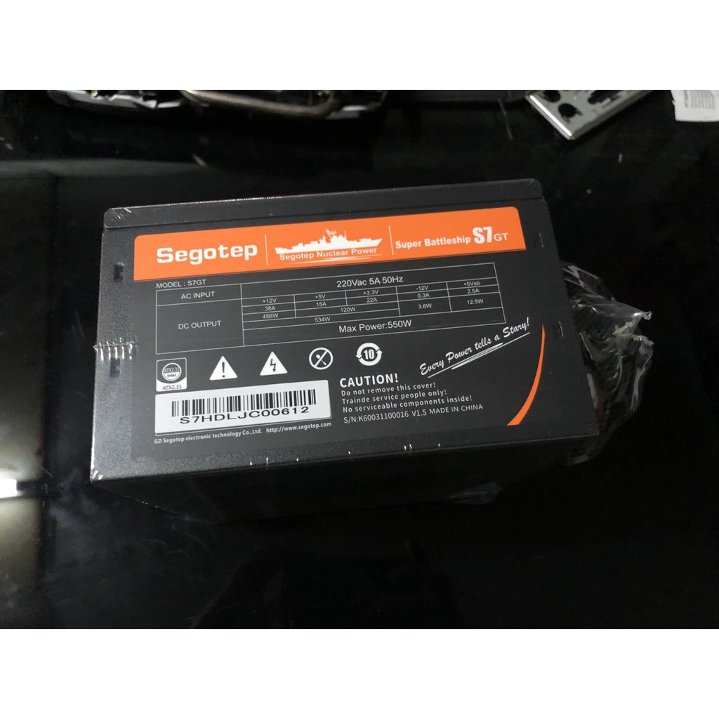 NGUỒN SEGOTEP 550W SUPER BATTLESHIP S7GT