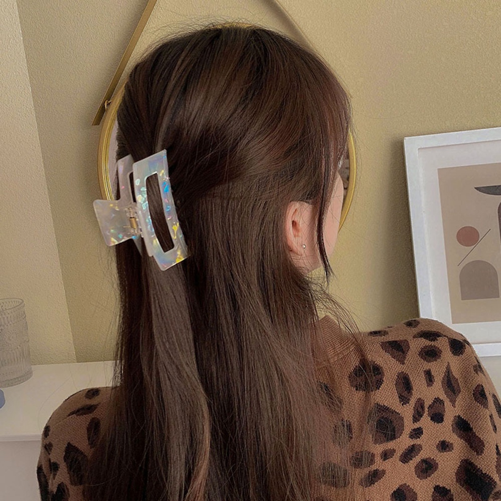 Kẹp tóc bằng nhựa resin phong cách Hàn Quốc cổ điển cho nữ