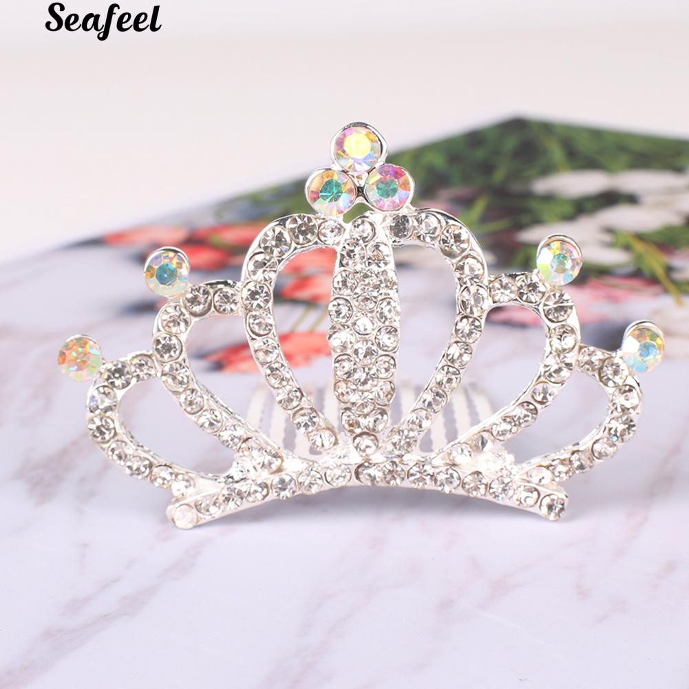 Vương miện kim cương giả trang trí sinh nhật cho bé gái