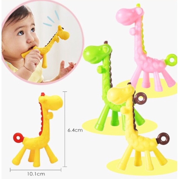 Ngậm nướu hình hươu an toàn cho bé
