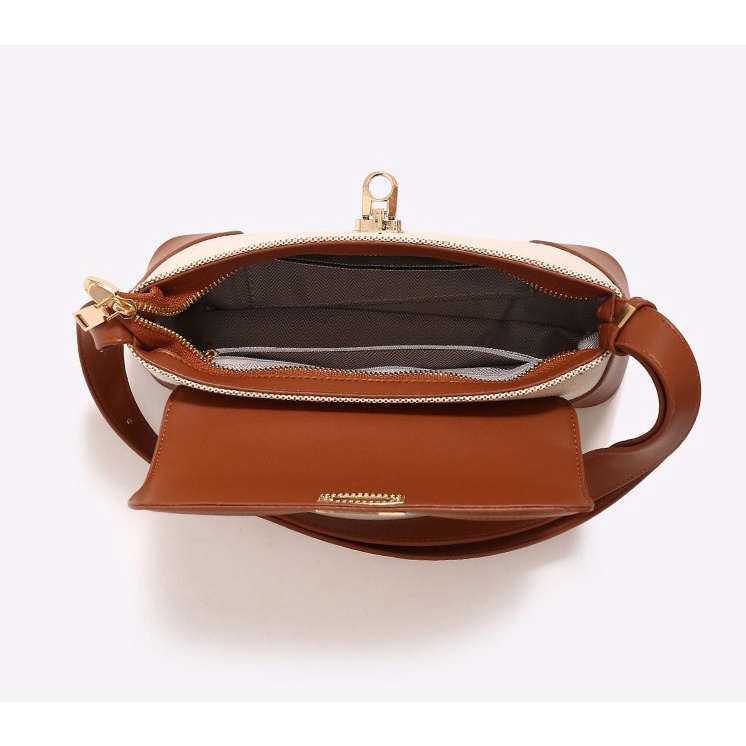 Túi xách đeo chéo nữ kẹp nách đeo vai thời trang Hàn Quốc 2023 cao cấp phong cách retro TX0050 Hana Bags