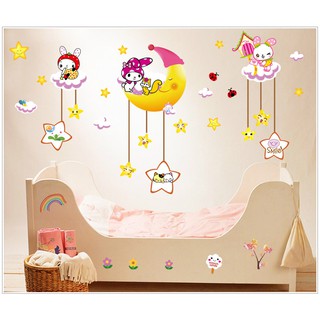 Decal dán tường chúc bé ngủ ngon