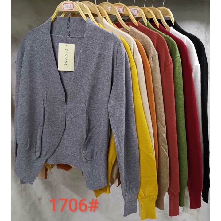 ÁO KHOÁC NHẸ THUN LEN MỎNG