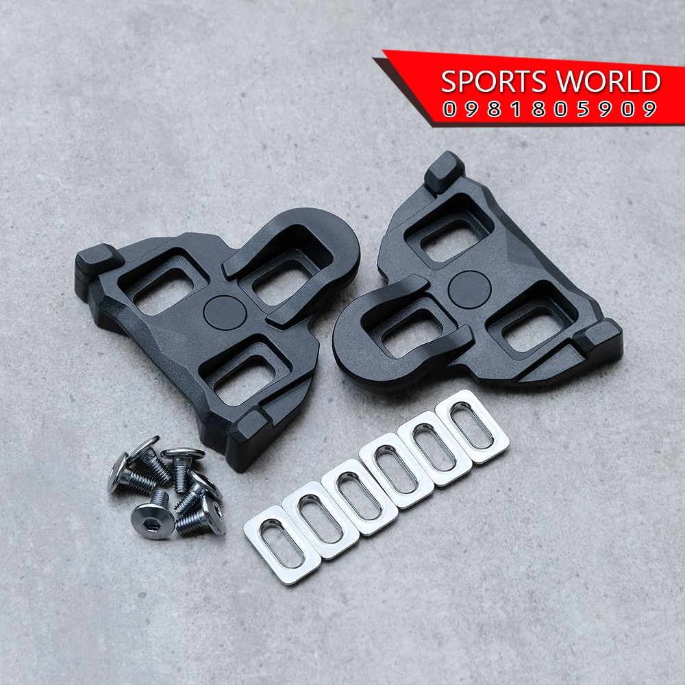 Can giày xe đạp, cleats hệ Shimano 0 độ EXUSTAR E-BSL1 Hàng Đài Loan