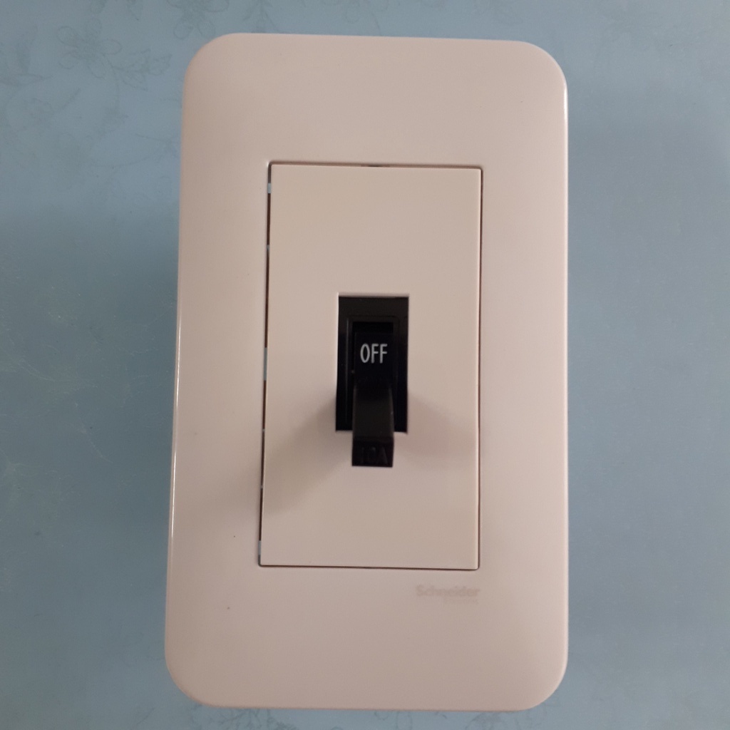 Bộ Aptomat CB cóc đen Panasonic kèm mặt nạ FG1051SB_WE_G19 dòng S-Flexi - Schneider