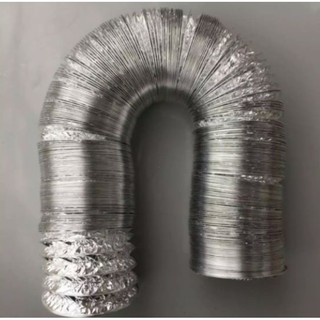 4 Mét Ống Sun Bạc Hút Gió, 100mm, 125mm, 150mm, 200m