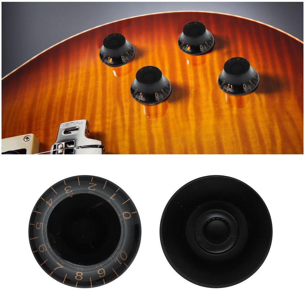 Núm Điều Chỉnh Âm Lượng Tông Màu Đen Thiết Thực|Công Tắc Điều Chỉnh Âm Thanh Cho Đàn Guitar Les Paul LP
