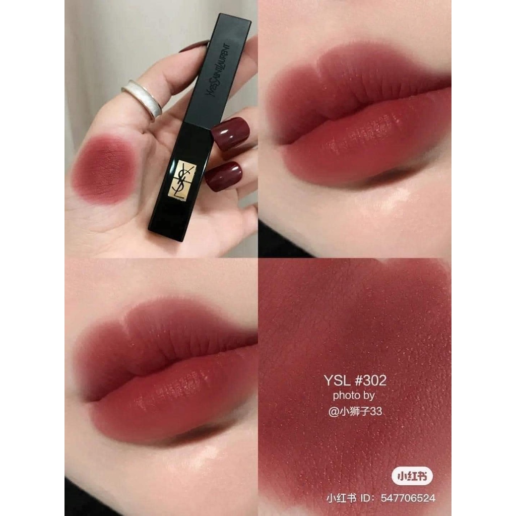 Son YSL Slim Velvet Radical New Màu 301, 302, 1966 Yves Saint Laurent