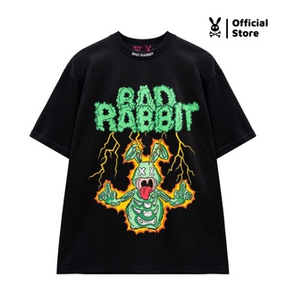 Áo Thun Unisex Bad Rabbit Electrified Đen 100% Cotton - Local Brand Chính Hãng