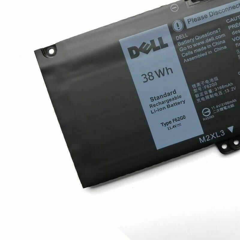 PIN ZIN DELL inspiron 7370 7380 7386 5370 73737370 38Wh F62G0 MỚI 100%