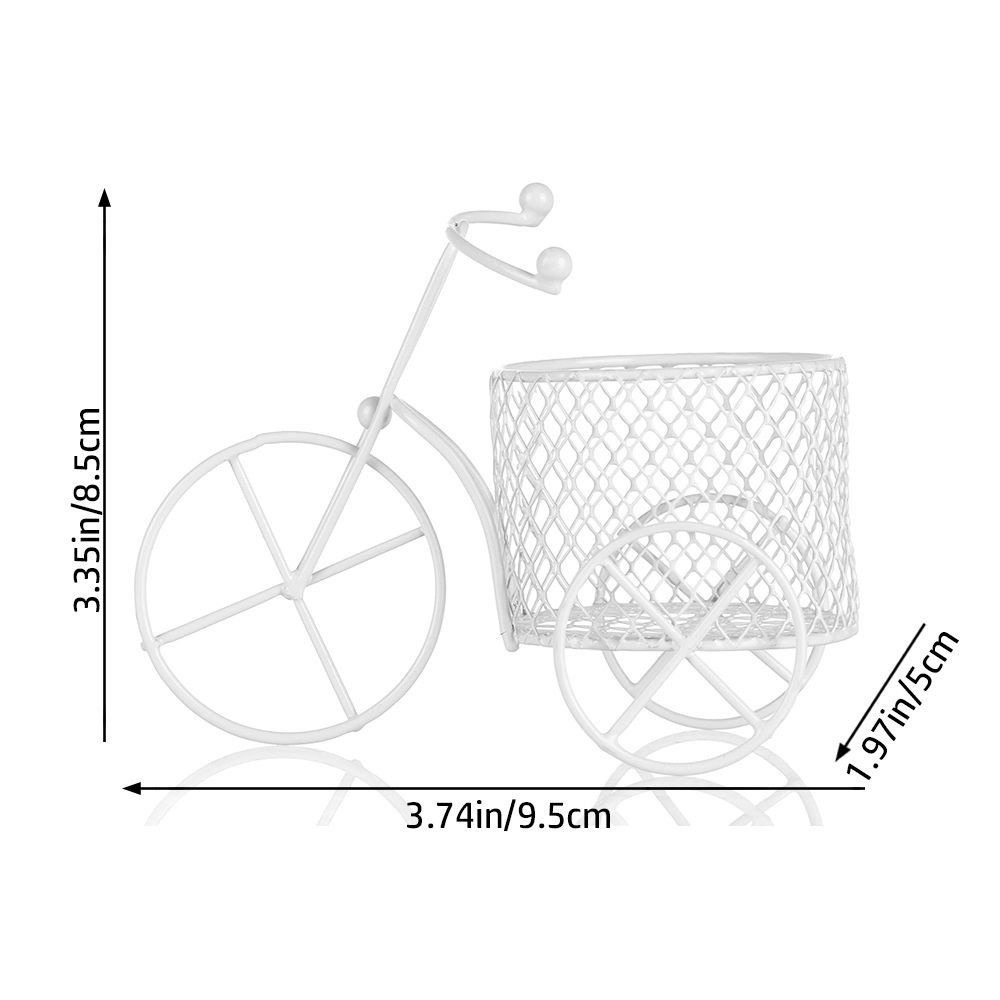 Giá đỡ kẹo/ trang sức hình xe đạp ba bánh bằng sắt độc đáo trang trí nhà cửa