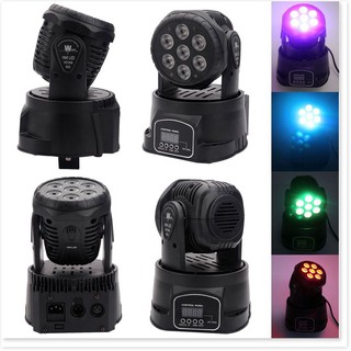 Đèn Moving head 7 Bóng LED - Đèn sân khấu Led moving head