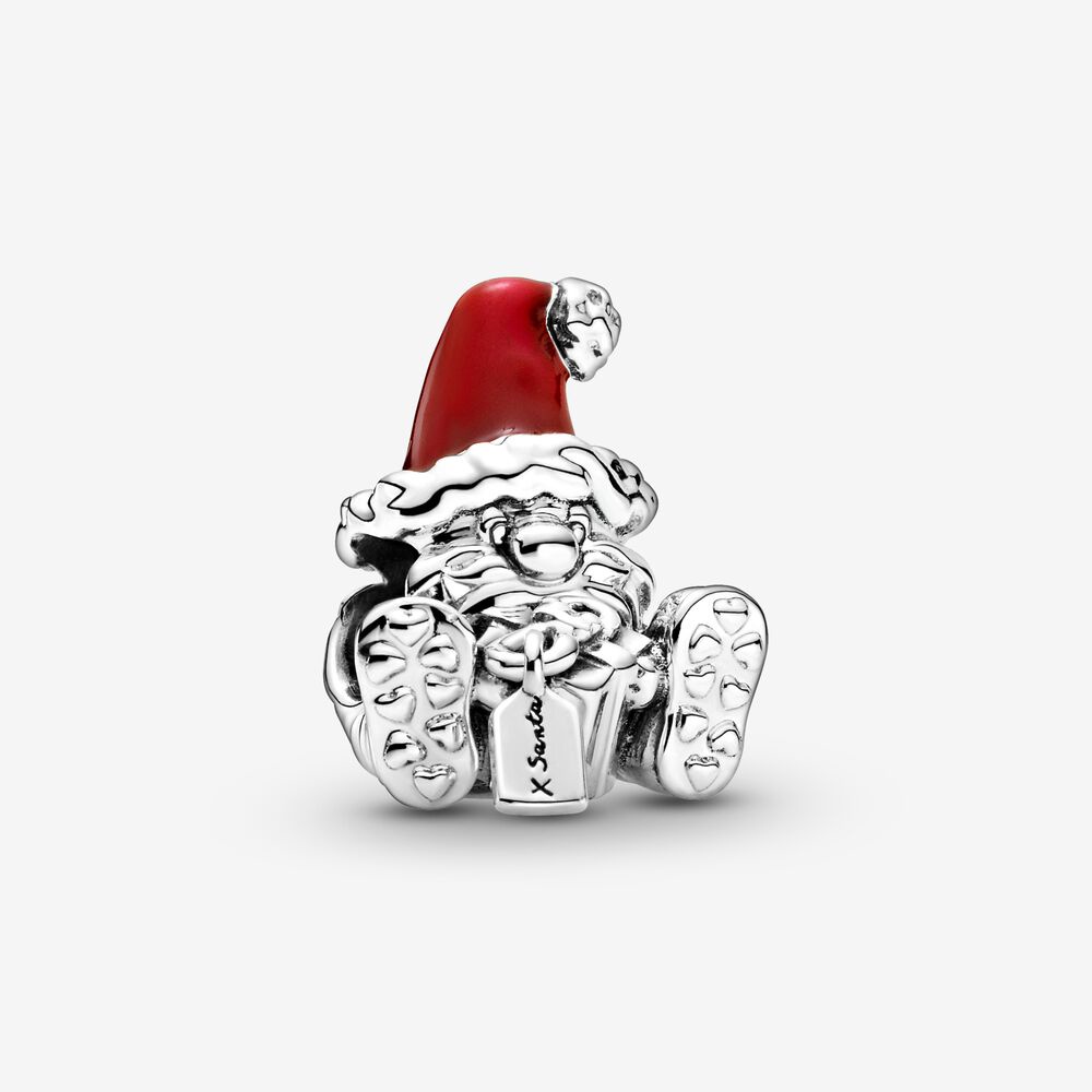 Vòng tay Giáng sinh Hạt đeo tay ông già Noel quyến rũ cho đồ trang sức tự làm