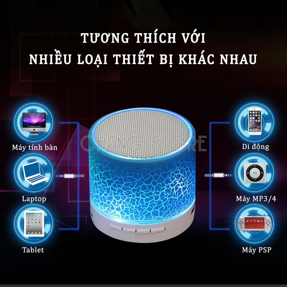 Loa bluetooth mini LED nháy theo nhạc A9 TVL008 cực chất