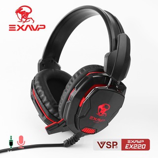 Tai nghe EXAVP EX220 LED chuyên dùng cho Gaming siêu bền âm thanh cục hay bảo hành chính hãng 12 tháng 1 đổi 1