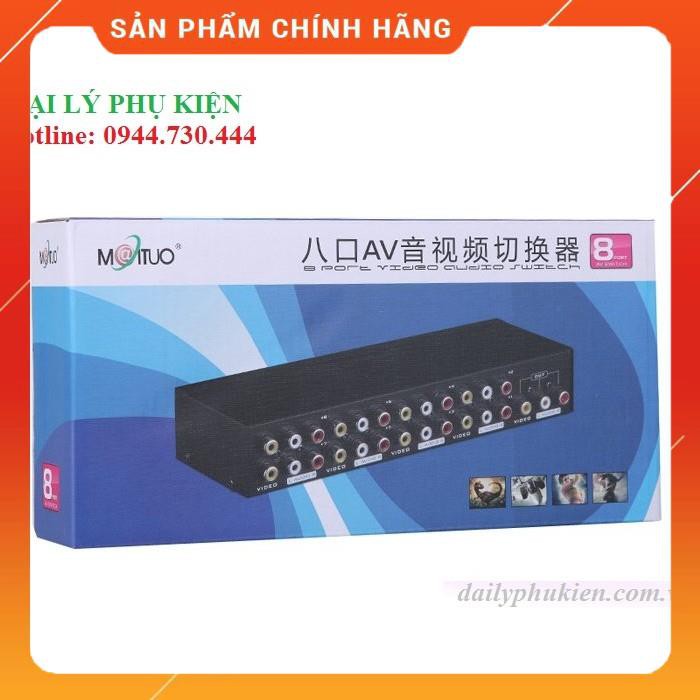 Bộ chia AV 8 vào 1 ra MTVIKI dailyphukien