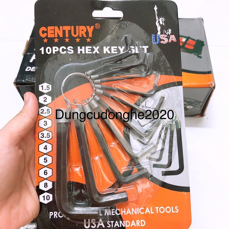 Bộ Lục Giác Xòe Giá Rẻ Century