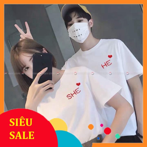 ÁO ĐÔI - ÁO THUN CẶP HIM HE GIÁ RẺ TẬN XƯỞNG SẢN XUẤT