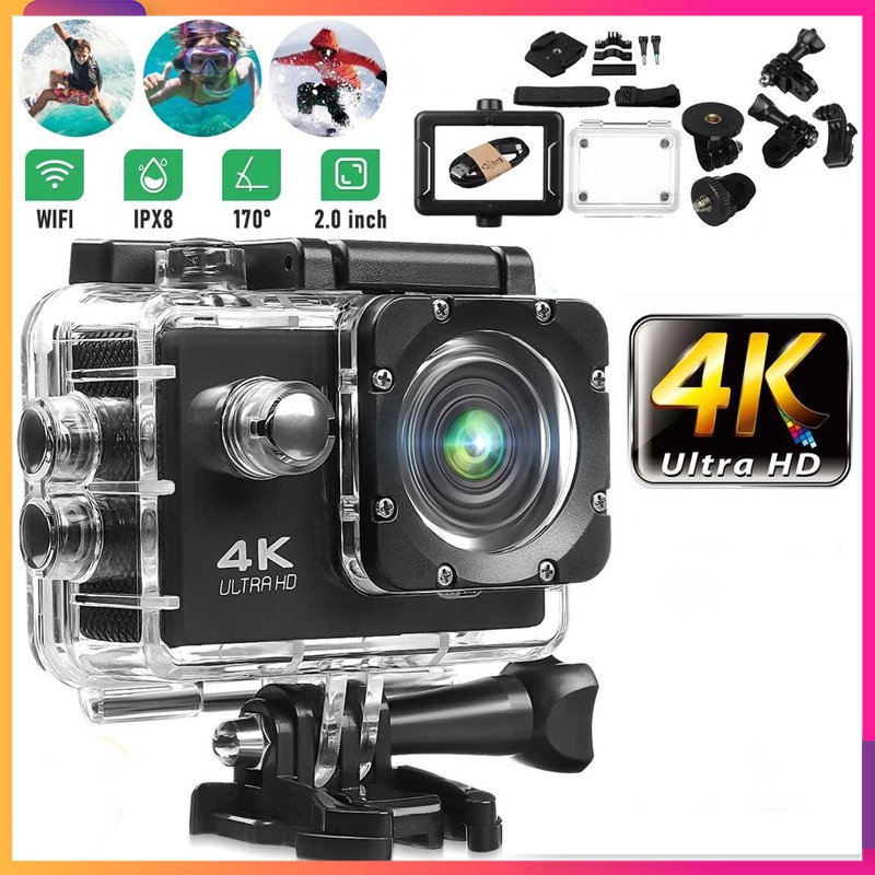 Camera Hành Trình 1080 Sports ⭐ Camera 4K Ultra HD hành trình xe máy ⭐ CHỐNG NƯỚC, Chống Rung Lấy Nét Tự Động | BigBuy360 - bigbuy360.vn