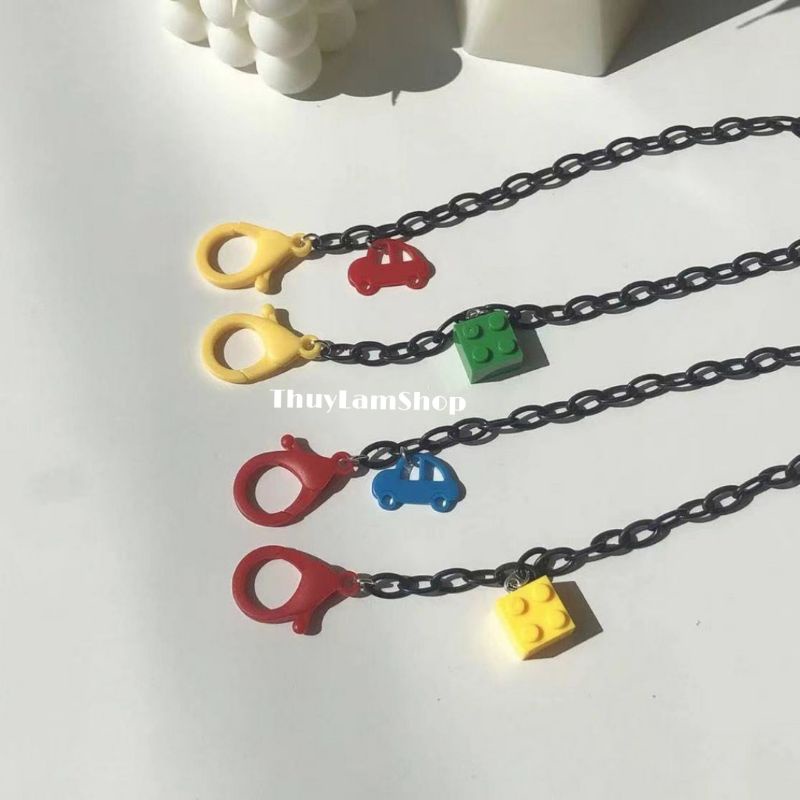 Dây đeo trang trí khẩu trang/mắt kính mic ngẫu nhiên chống rơi trượt tiện lợi dễ thương