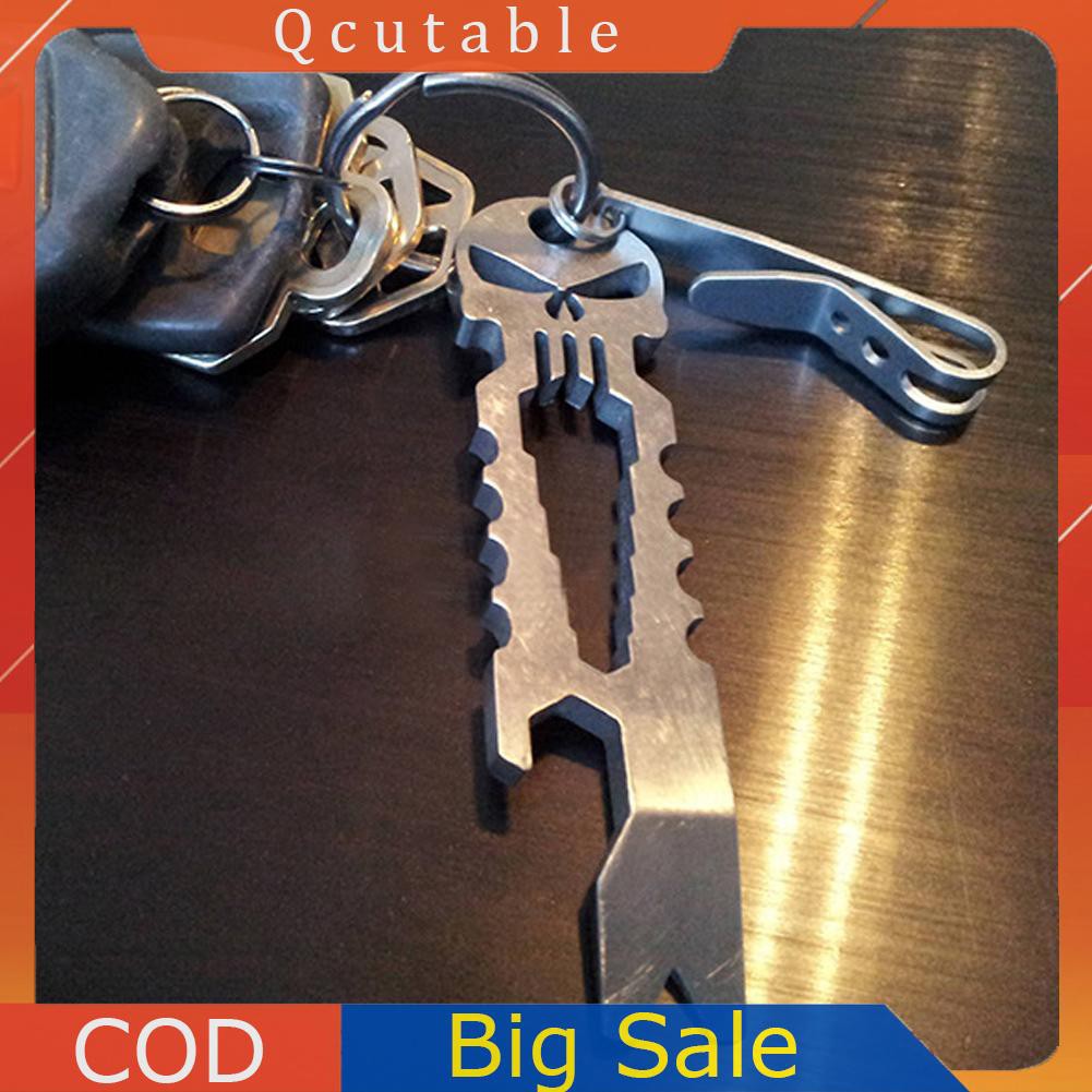 Móc Khóa Edc Kèm 6 Kẹp Tiện Lợi