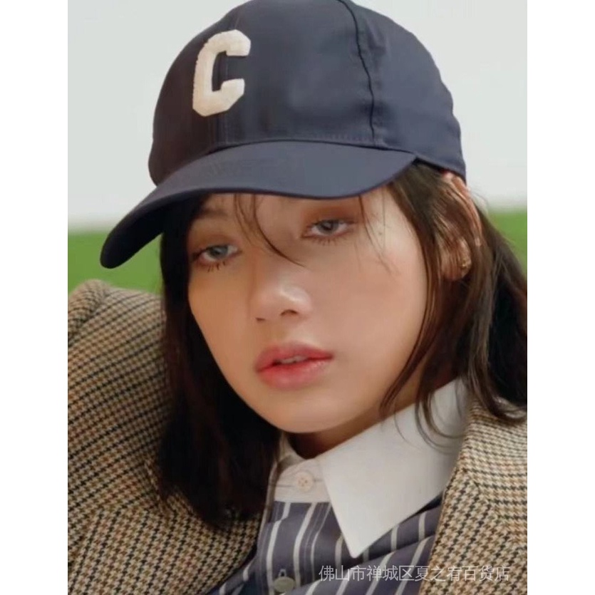 Nón lưỡi trai SR-STUDIO thêu chữ C lớn thời trang hàn quốc