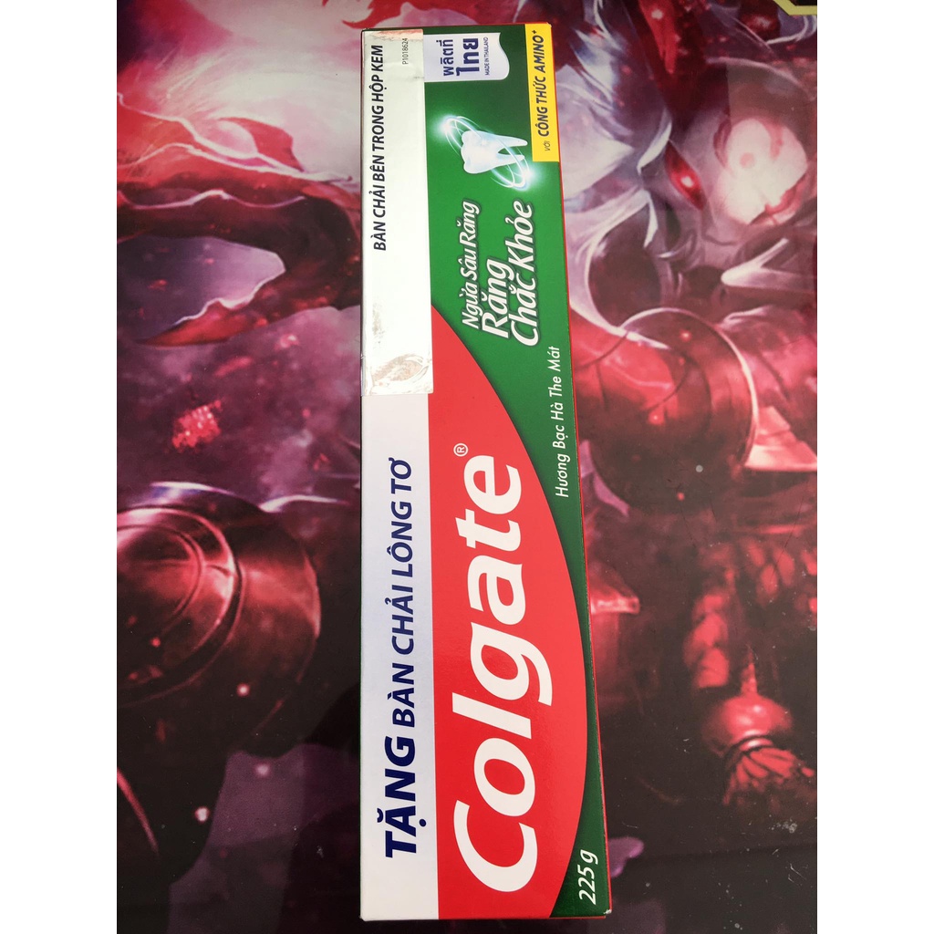 [TẶNG KÈM BÀN CHẢI] KEM ĐÁNH RĂNG COLGATE MAXFRESH HƯƠNG TRÀ XANH 200G