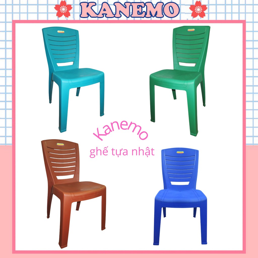 Ghế tựa Kanemo ghế tựa đúc cao cấp nhựa việt nhật