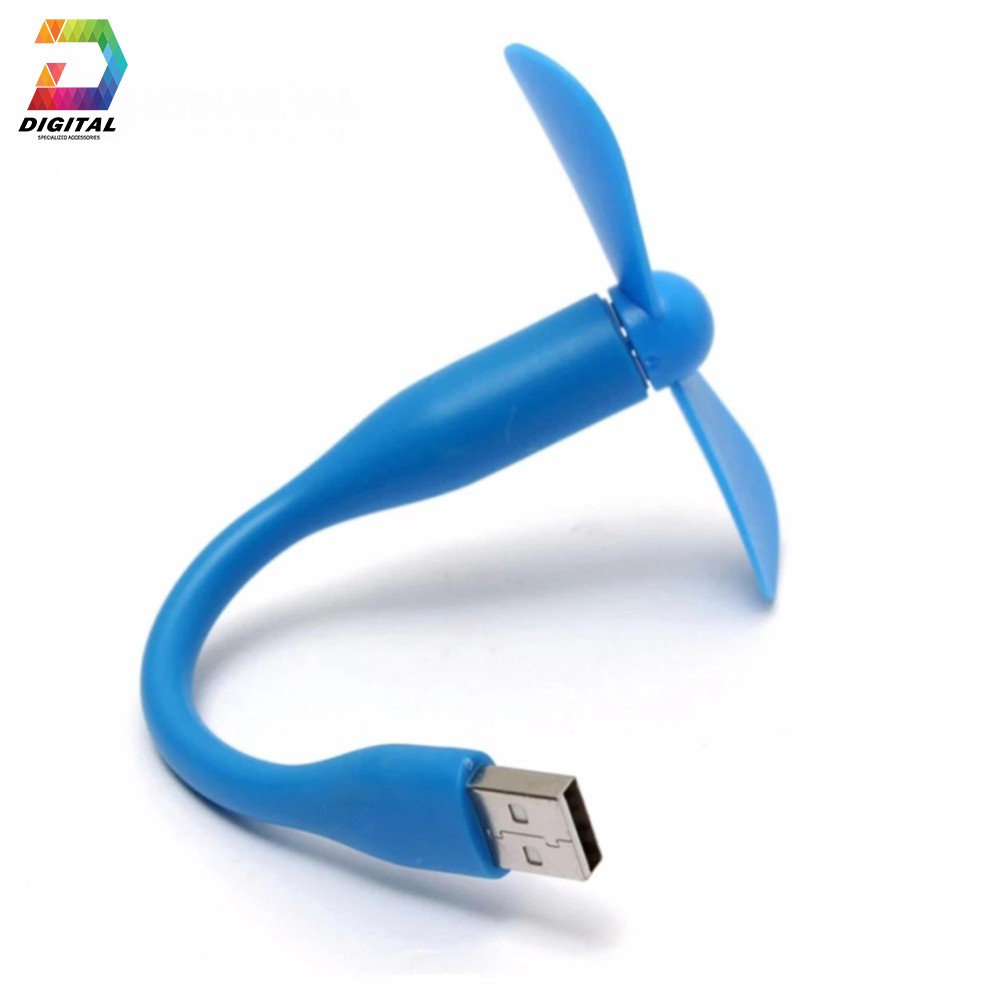 Quạt Mini USB Siêu Mát 2 Cánh Rời