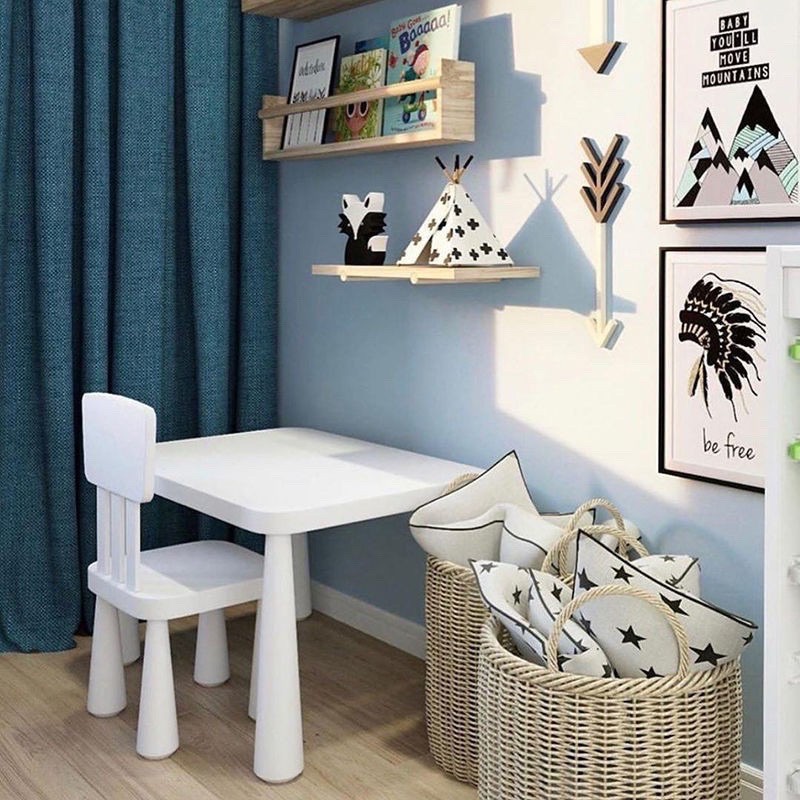 Bộ bàn ghế trẻ em bàn nâng độ cao phù hợp với trẻ em 2 đến 10 tuổi, nhựa Nguyên Sinh an toàn, decor hàn quốc | BigBuy360 - bigbuy360.vn