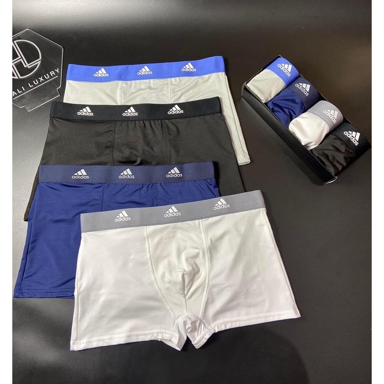 Quần sịp đùi nam,quần lót nam boxer thun lạnh cao cấp adidas vải mềm mịn thoáng khí kháng khuẩn