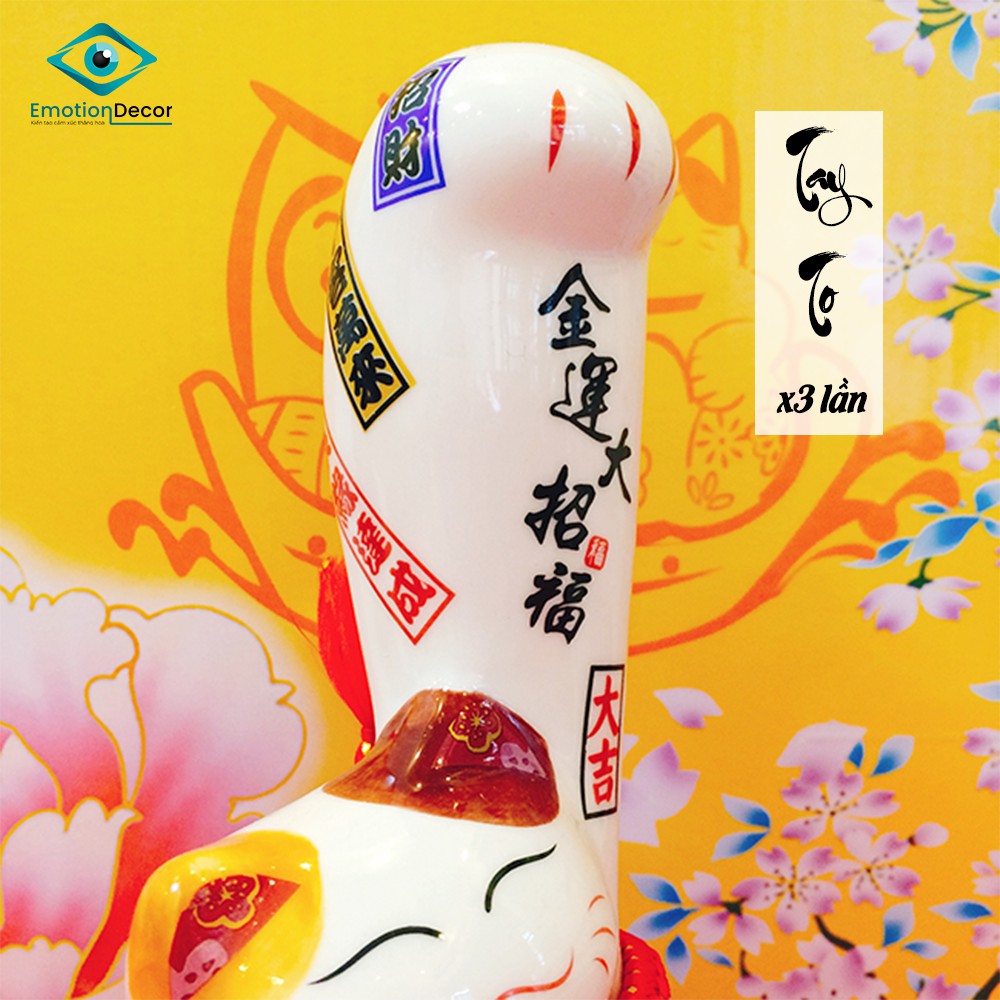 MÈO THẦN TÀI TAY TO - MÈO MAY MẮN CƠ BẮP VẪY TAY (Tay càng to - Lộc càng nhiều) | BigBuy360 - bigbuy360.vn