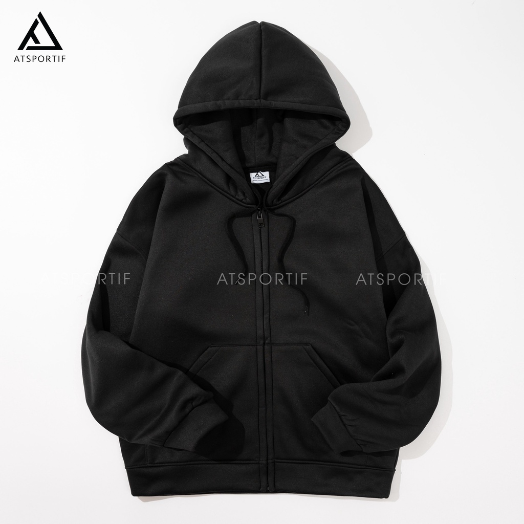 Áo Khoác Hoodie Zip nỉ bông tay dài unisex dáng rộng,năng động ,trẻ trung,thời trang, cá tính,full size,6 màu