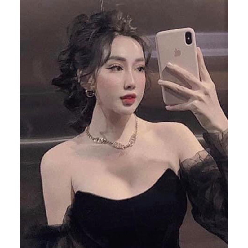 HOT vòng cổ choker CD sang chảnh