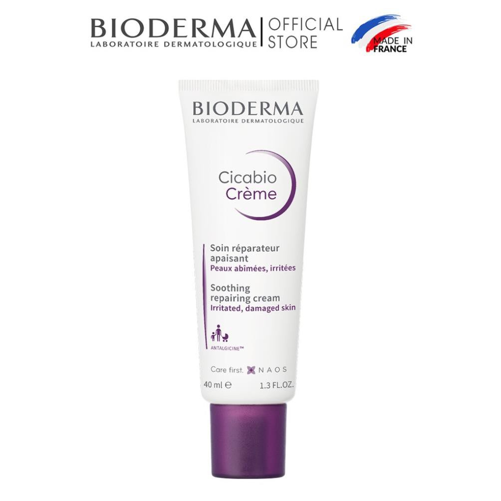 Bioderma tím Kem dưỡng phục hồi da tổn thương Bioderma Cicabio Crème - 40ml | BigBuy360 - bigbuy360.vn