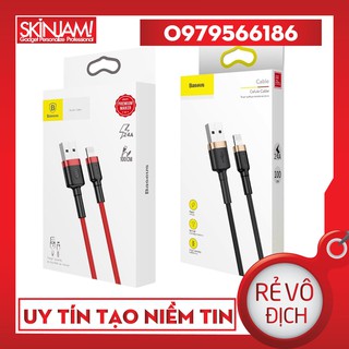 Cáp sạc Baseus Cafule cho iP/IP( 2.4A,Sạc nhanh,Siêu bền)