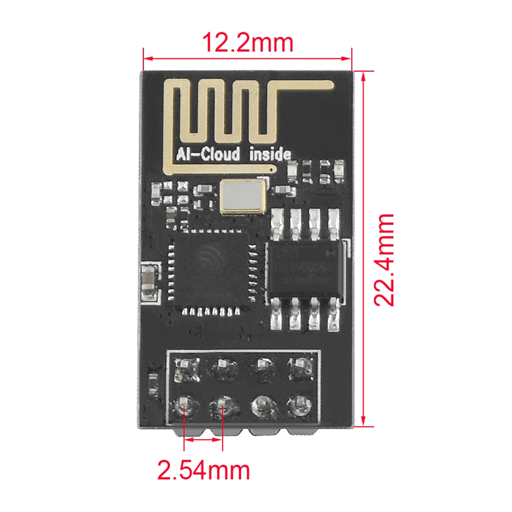 Mô Đun Thu Phát Wifi Esp8266 Esp-01 Esp01 Esp 01 Cho Arduino