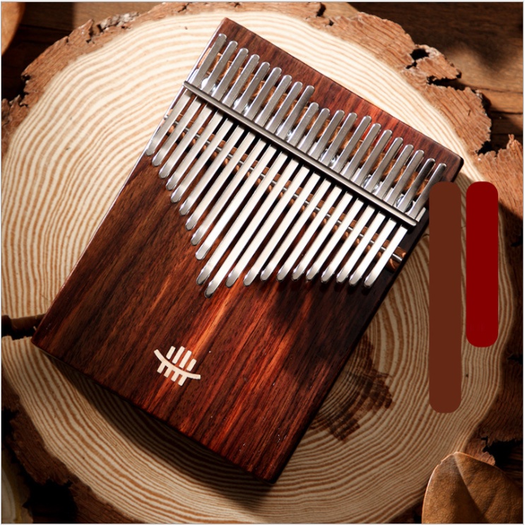 Đàn kalimba Hluru 21 phím gỗ óc chó đen Bắc Mỹ -IME1368 Hàng chính hãng