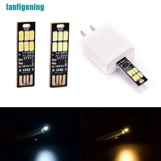 1 Đèn led 6 Bóng mini Di Động Cảm Ứng Ánh Sáng Trắng Ấm / Trắng Thuần Khiết