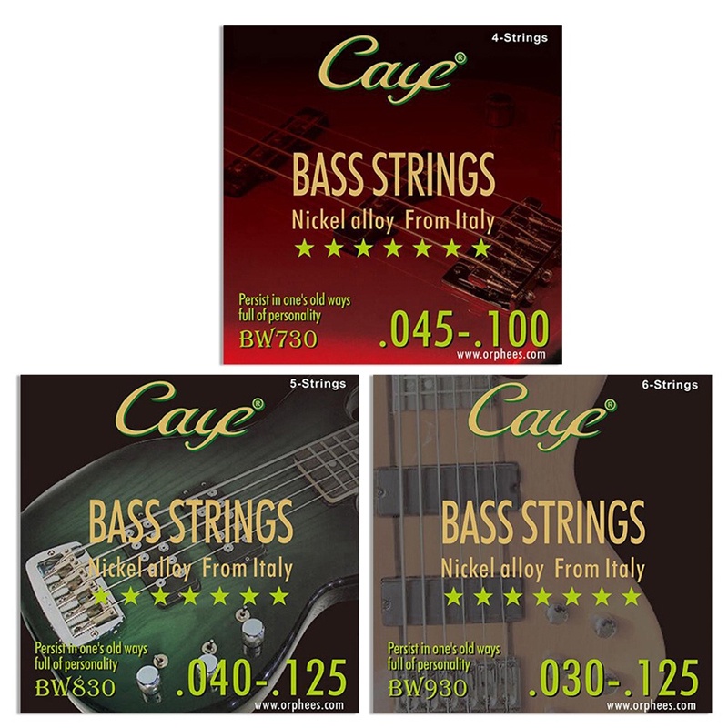 Dây Đàn Guitar Bass Điện CAYE BW730 BW830 BW930 4/5/6 Dây