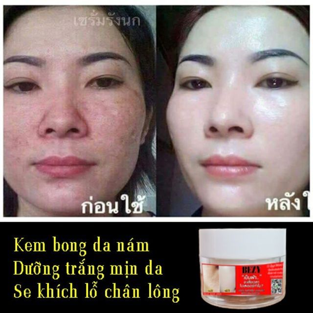 Kem vỗ bong da mặt BEZY ThaiLan