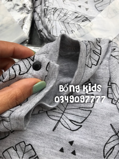 Bộ Hè Bé Trai Chiếc Lá Ghi petit lem