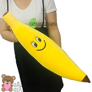 GỐI ÔM NHỒI BÔNG GỐI ÔM CHO BÉ HÌNH QUẢ CHUỐI