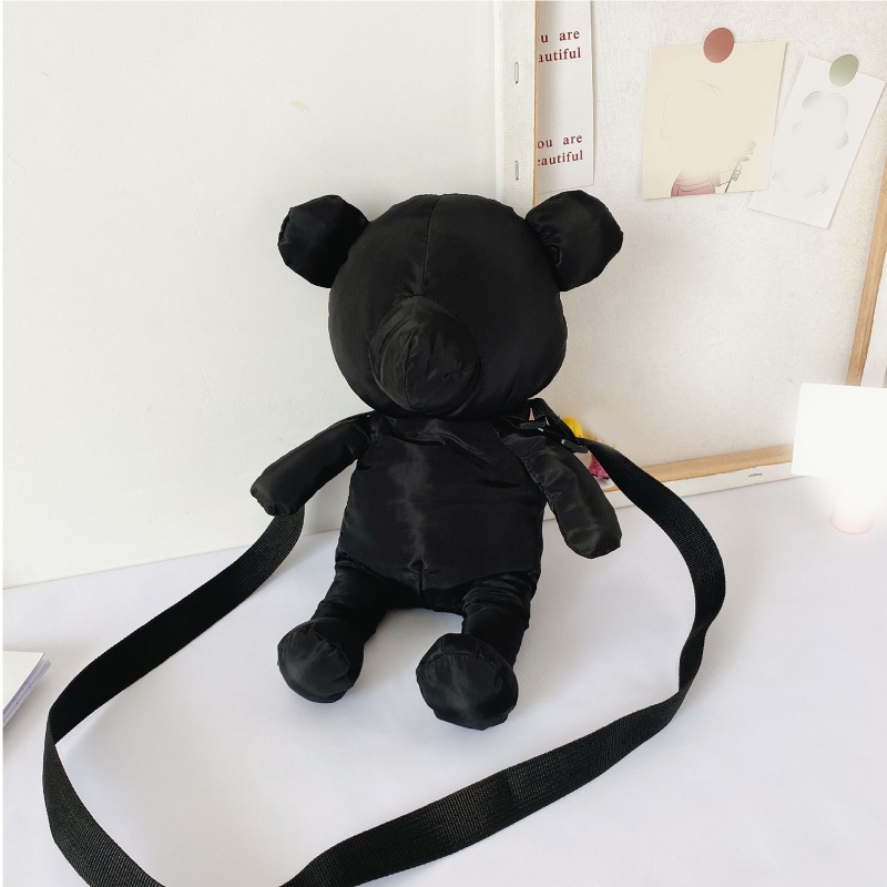 Túi Đeo Chéo Hình Gấu Bông Nhỏ Xinh Phong Cách Nhật Bản