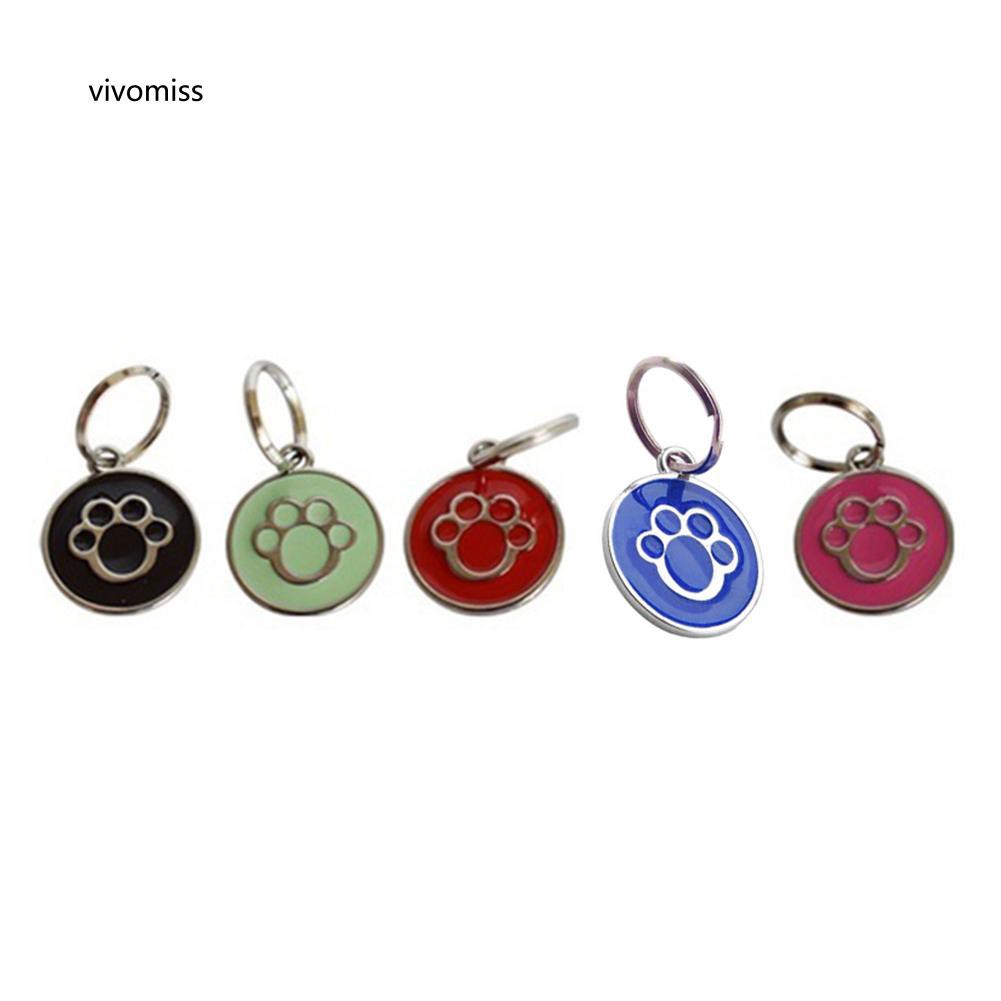 Móc khóa chống lạc thú cưng in hình móng vuốt