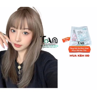 Combo Nhuộm Tóc Màu Nâu Khói + Oxy