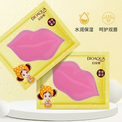 Mặt nạ môi Bioaqua 💋  dưỡng môi giảm thâm, Mask môi cực tốt