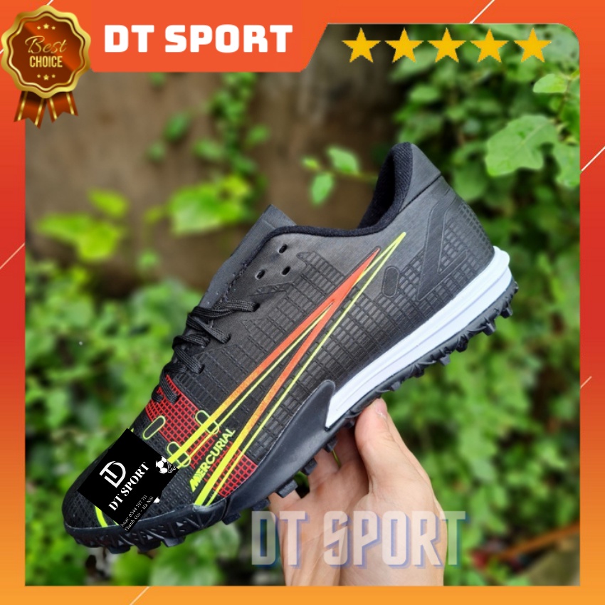 [Tặng Túi Rút Và Tất]Giày Đá Bóng Sân Cỏ Nhân Tạo Mercurial Vapor 14 Academy TF Passion Black, Giày Đá Banh Nam