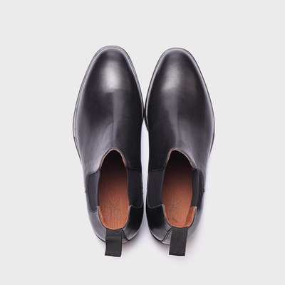 [ĐƯỢC KIỂM HÀNG] Giày thời trang nam phong cách Chelsea Boots chất liệu da bò đế cao su đúc nhiệt | BigBuy360 - bigbuy360.vn