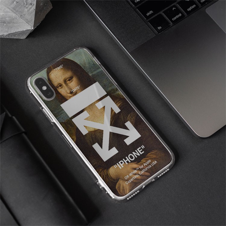 Ốp lưng MONA LISA Off-White IPHONE Wallpaper cho Iphone 5 6 7 8 Plus 11 12 Pro Max X Xr OFFPOD00166